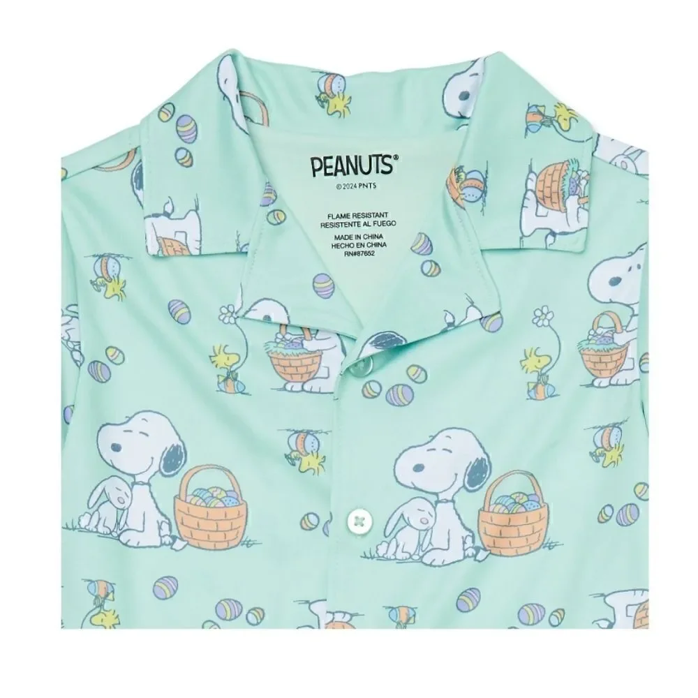 Nwt Peanuts Toddler Girls Easter Pajama Coat Set, 2-Piece